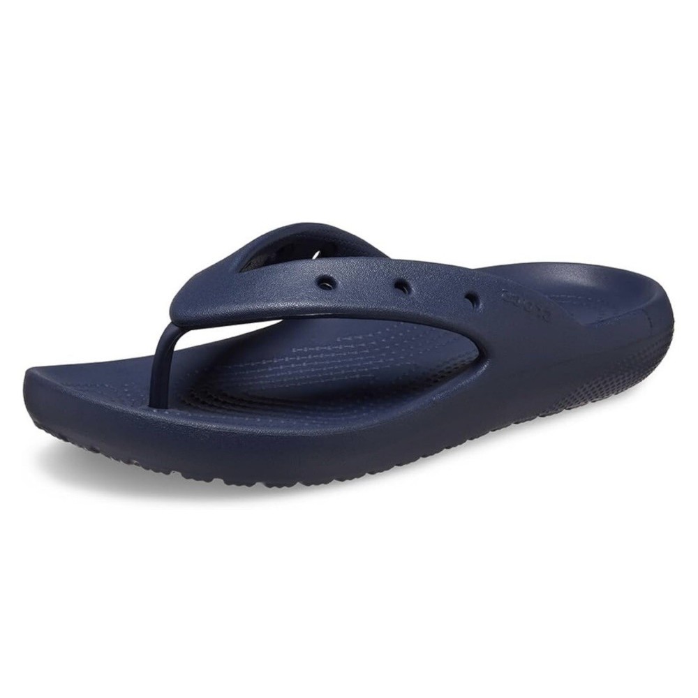 Crocs Classic Flip Flop V2 Sandal Navy Blue Summer Shoes Mens Size 9 - Womens 11