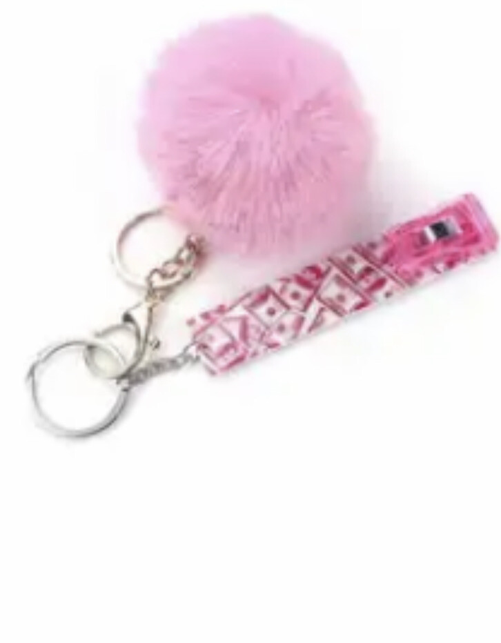 Credit card grabber Keychain For Long Nails-image