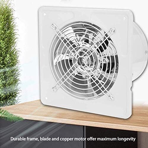 6 Inch Wall Mounted Ventilation Exhaust Fan for Kitchen Bathroom Toilet