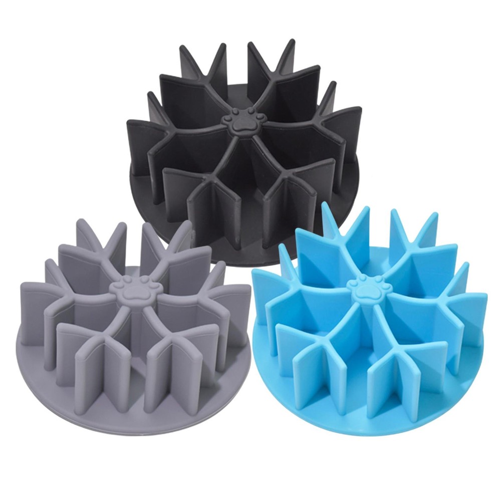 Dog Slow Feeder Insert Silicone Bowl Insert for Slow Feeder with Strong Suction