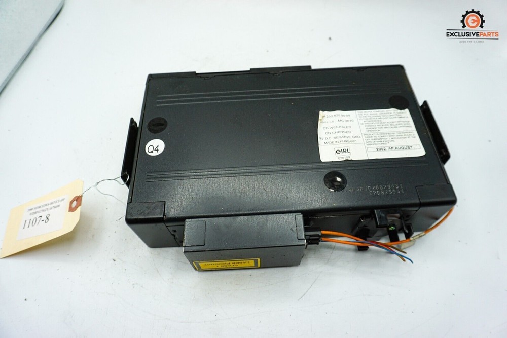 00-06 Mercedes Benz S430 W220 OEM CD Change 6 Disk Reader Player 2038209089 1107