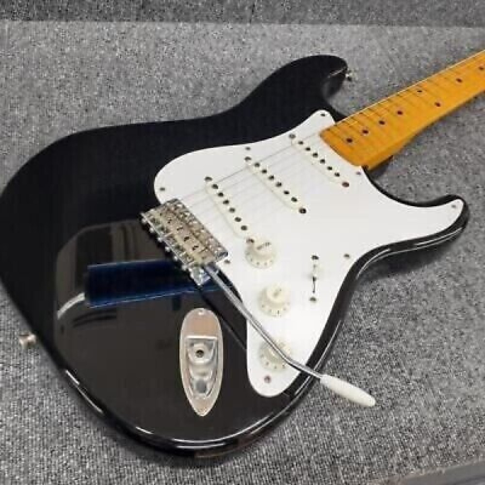 FENDER JAPAN ST57-53 Black Electric Guitar 1997-2000s Used From Japan