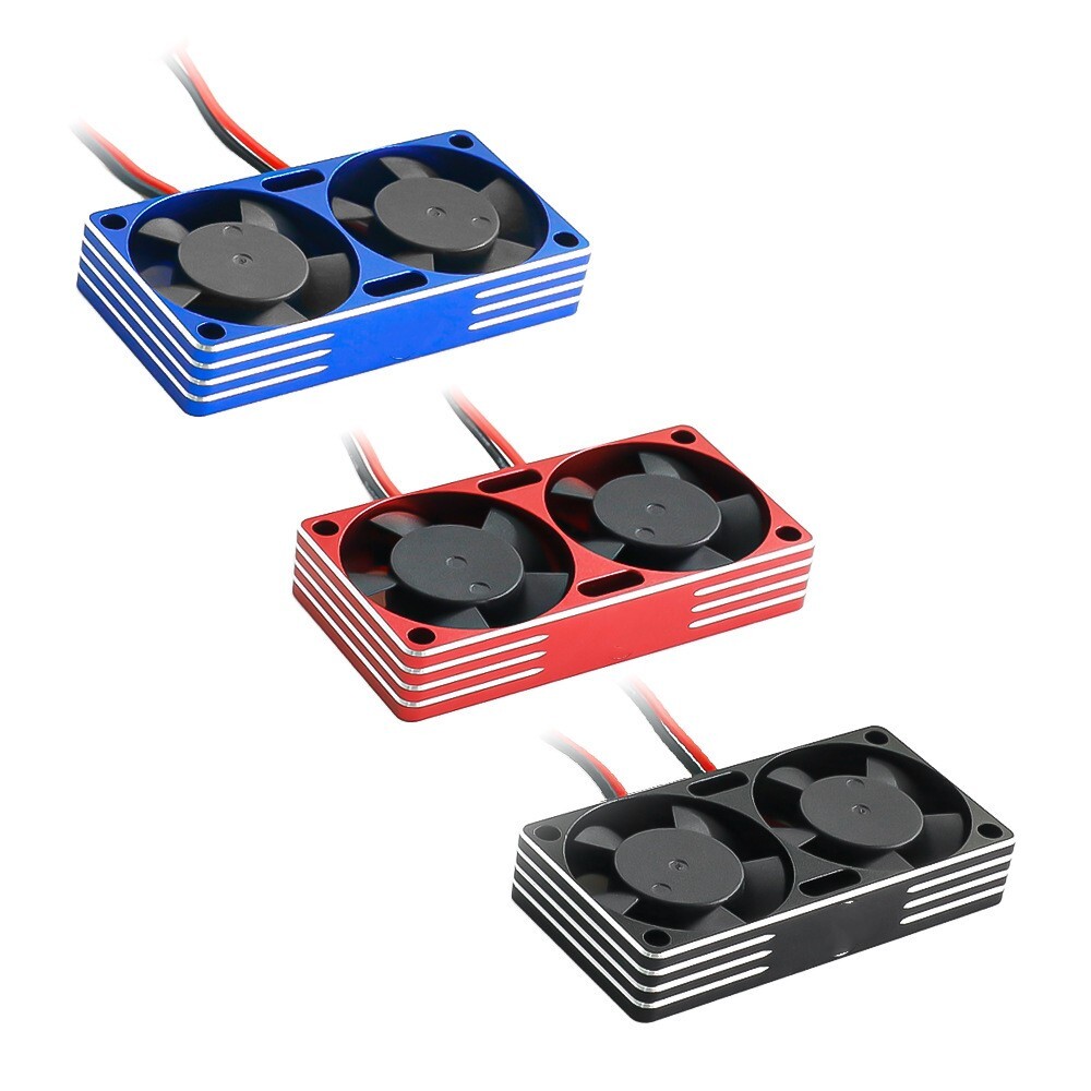 8.4v 22000RPM Motor Cooling Fans Heatsink 540 550 3650 For 1/7 1/8 1/10 RC Car