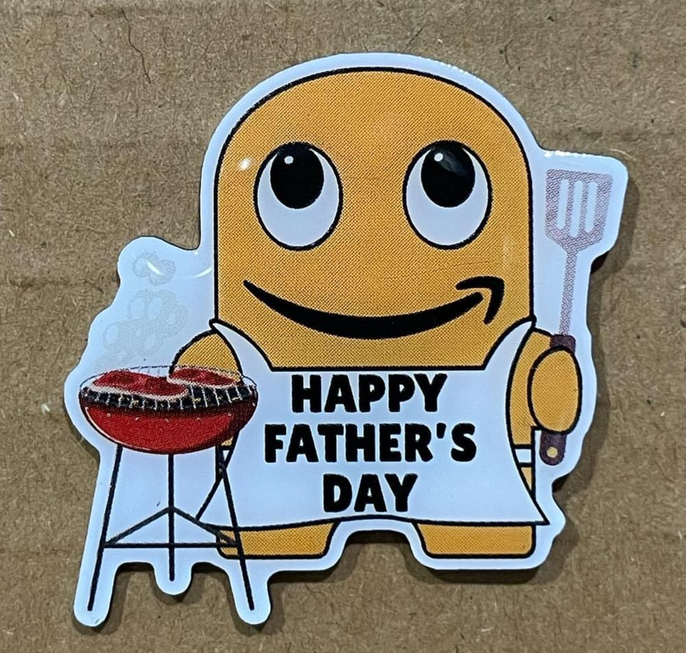 Happy Father's Day Amazon Peccy Employee Pin