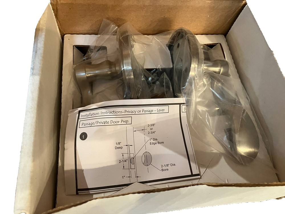 Emtek Cortina 8050 Dummy Door Lever in Satin Nickel US15