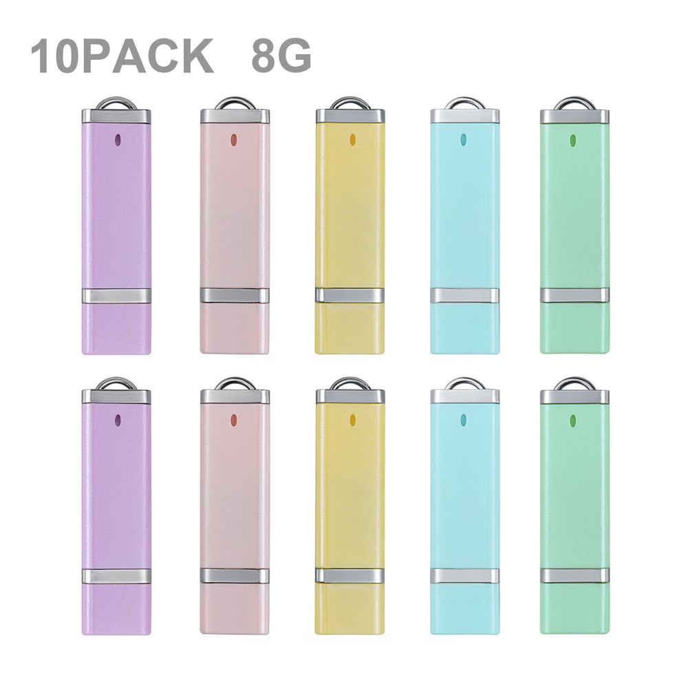 100PCS Kootion 8GB USB 2.0 Flash Drives Bulk Memory Sticks Thumb Drives