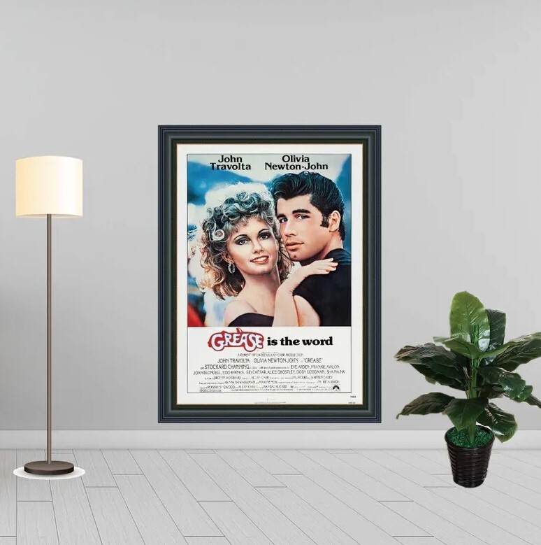 Grease 1978 Movie Poster - Poster Print - Home Decor - Art Poster For Gif