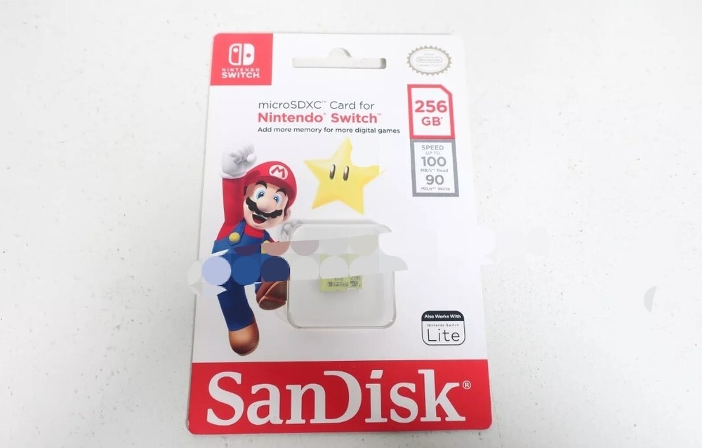 SanDisk 256GB MicroSDXC Card for Nintendo Switch