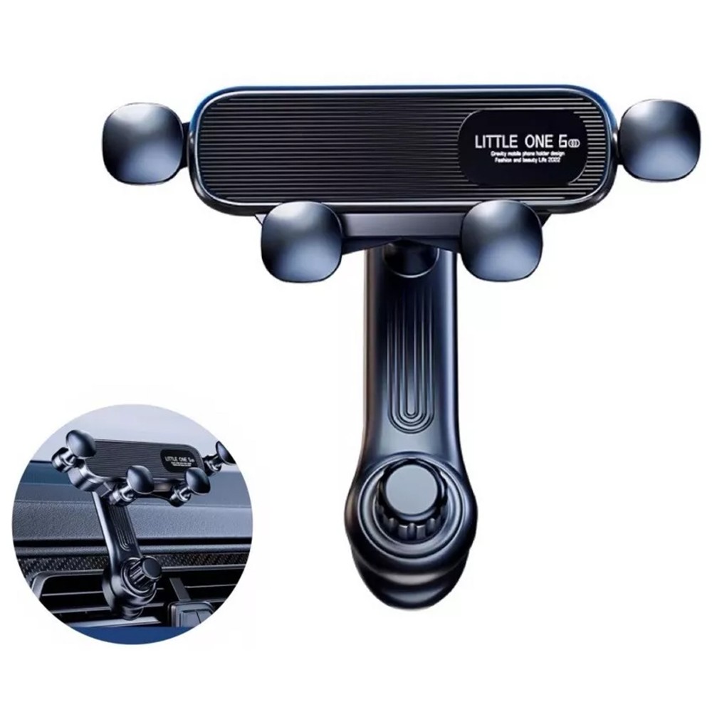 1x360° Invisible Rotatable Air Vent Mount Car Phone Holder For Car Dashboard