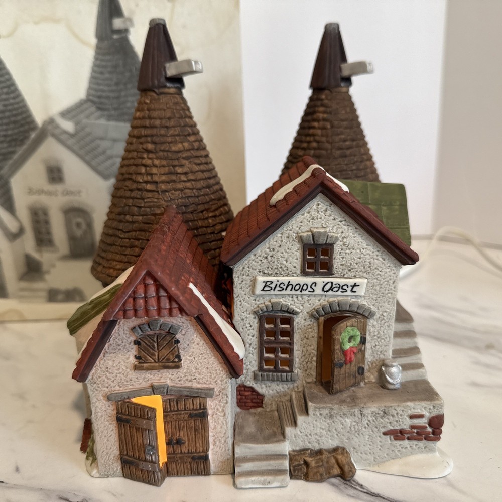 Dept 56 Heritage Dickens Village 1990 Bishops Oast House #5567 w/Box READ