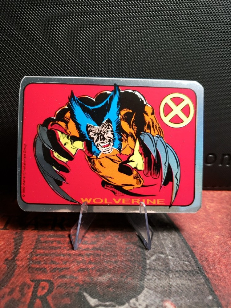 1992 Marvel Entertainment Group Wolverine Vending Machine Non-Prism/Foil Sticker