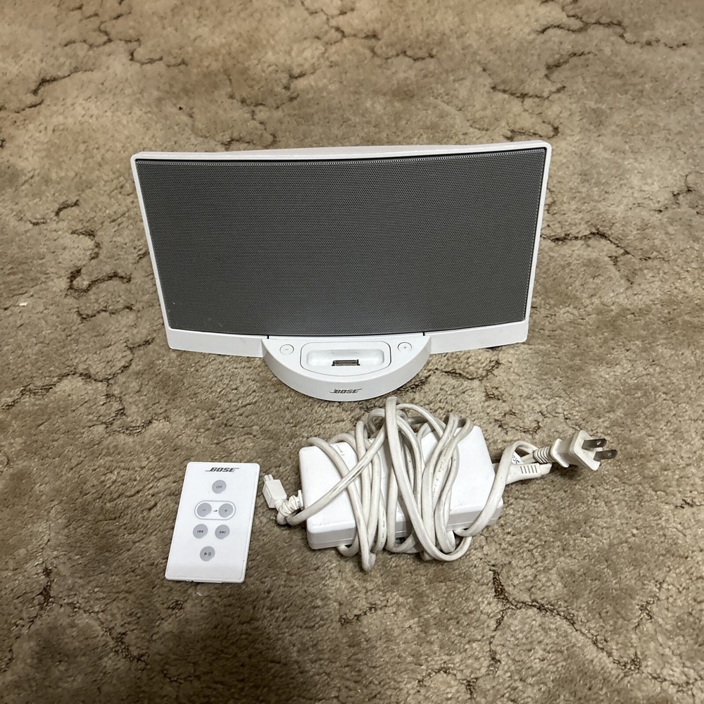 Bose SoundDock Series 1 Digital Music iPod System Black w/ Power Cord and Remote