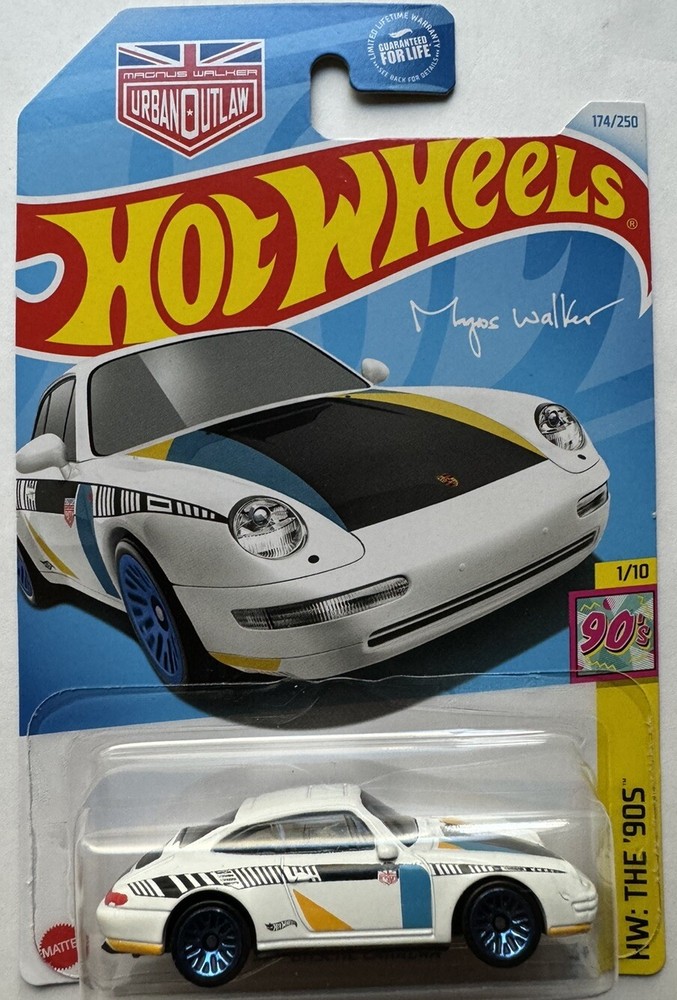 2024 Hot Wheels HW THE '90S 1/10 '96 Porsche Carrera 174/250 (White)
