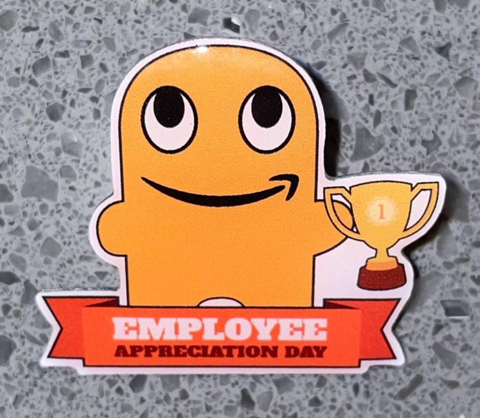 Employee appreciation Day Amazon Peccy Pin