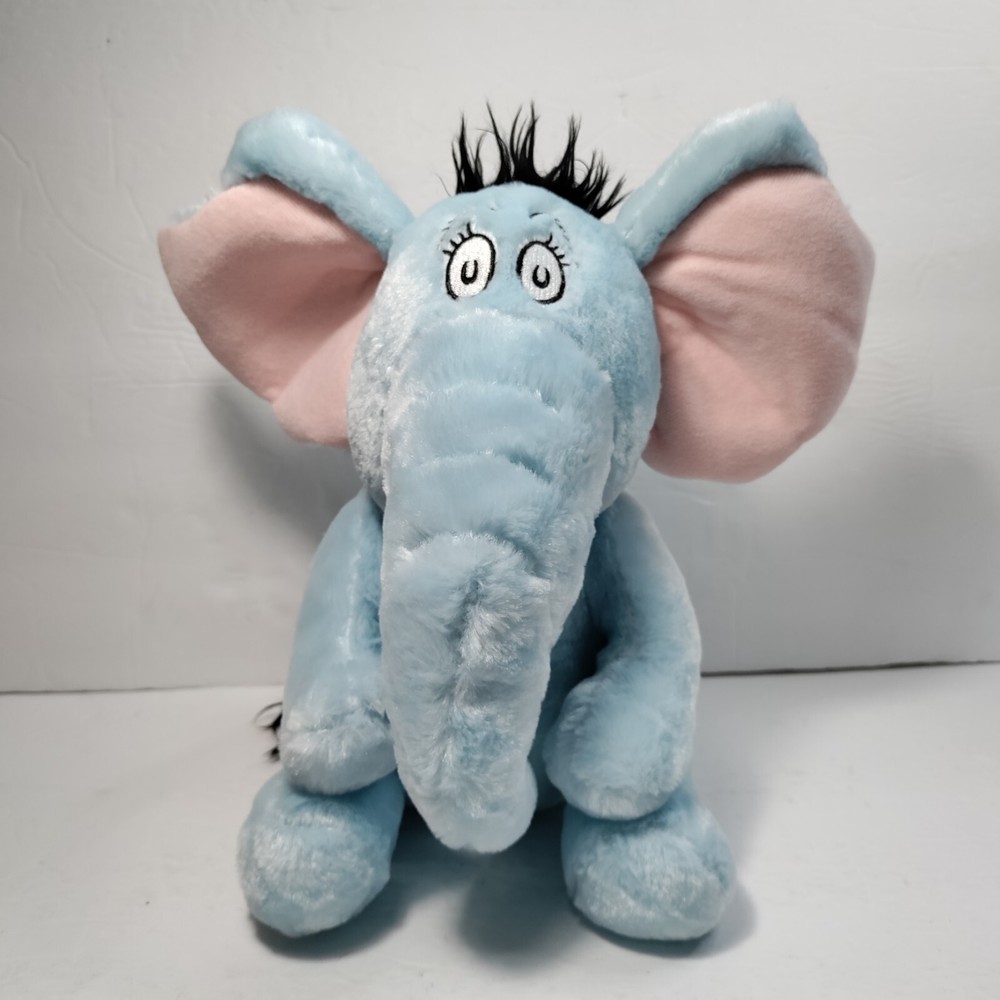 Kohls Cares Dr Seuss Horton Hears A Who Light Blue Elephant Plush Stuffed Animal