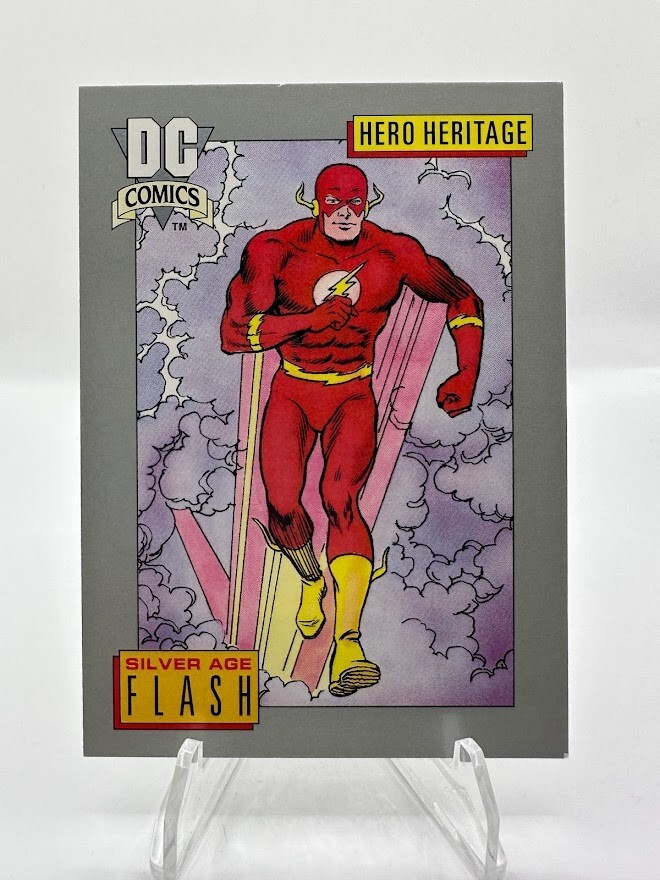 1991 IMPEL DC COMICS HERO HERITAGE - #5 SILVER AGE FLASH