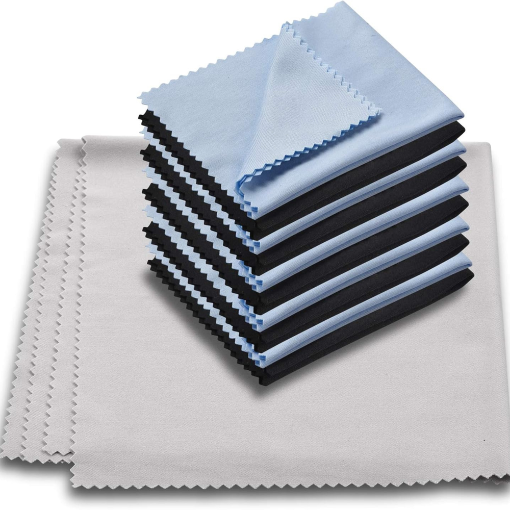 11 Pcs Eyeglass Cleaning Cloths Premium Soft Glasses Cleaner 1Pcs 12