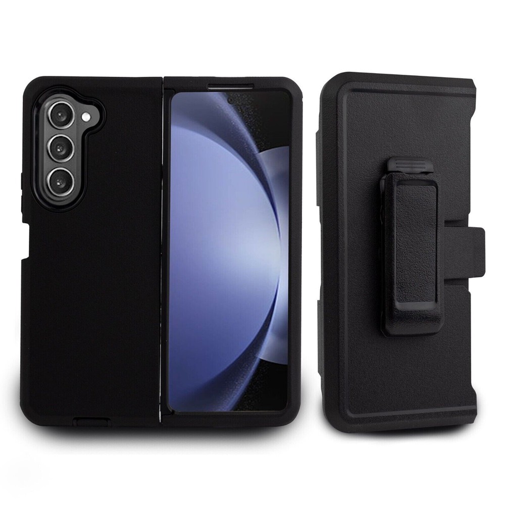 Rugged Defender Case for Galaxy Z Fold 6 with Belt Clip Compatible for OtterBox