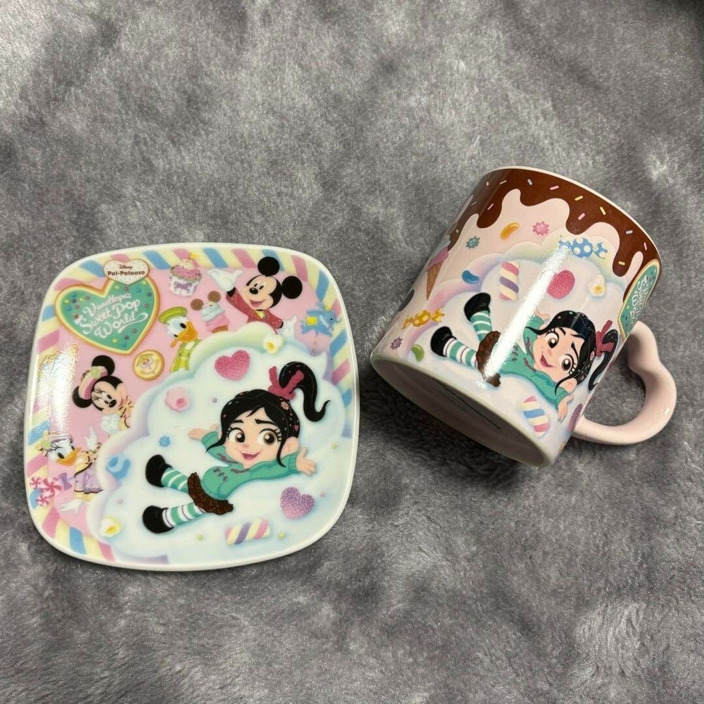 Tokyo Disney Resort Palpalooza Vanellope Mug Plate Set of 2-image