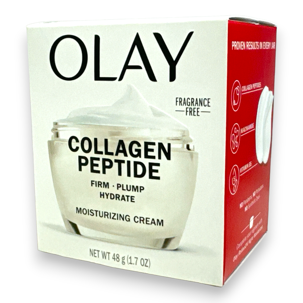Olay Collagen Peptide Moisturizing Cream Fragrance-Free 48g/1.7fl.oz. NEW