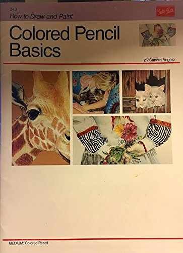 Drawing Colored Pencil (How to Draw and - Paperback, by Sandra Angelo - Good