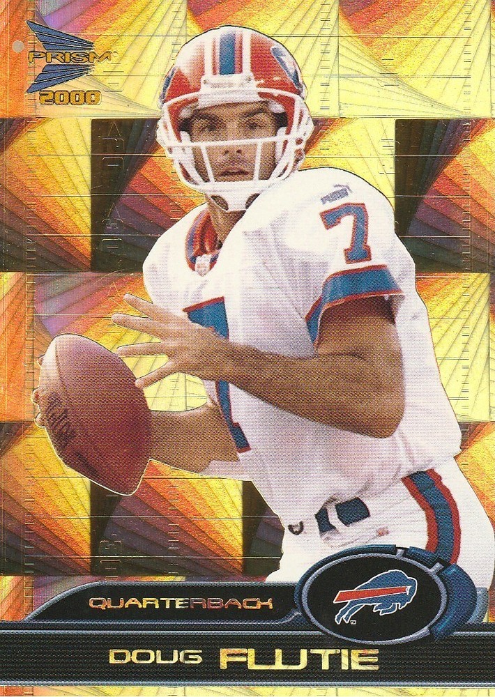 2000 Pacific Prism Holographic Gold Doug Flutie #9 50/50