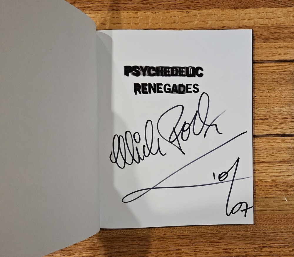 Psychedelic Renegades Photos of Syd Barrett By Mick Rock Signed Autograph 2007