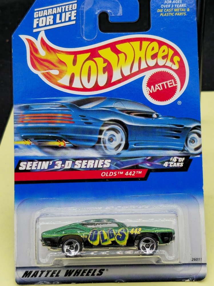 Olds 442 Seein 3-D Series     Hot Wheels