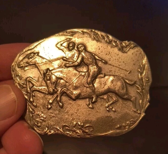 Vintage Art Deco Silver Horse Equestrian Brooch for Elegant Style