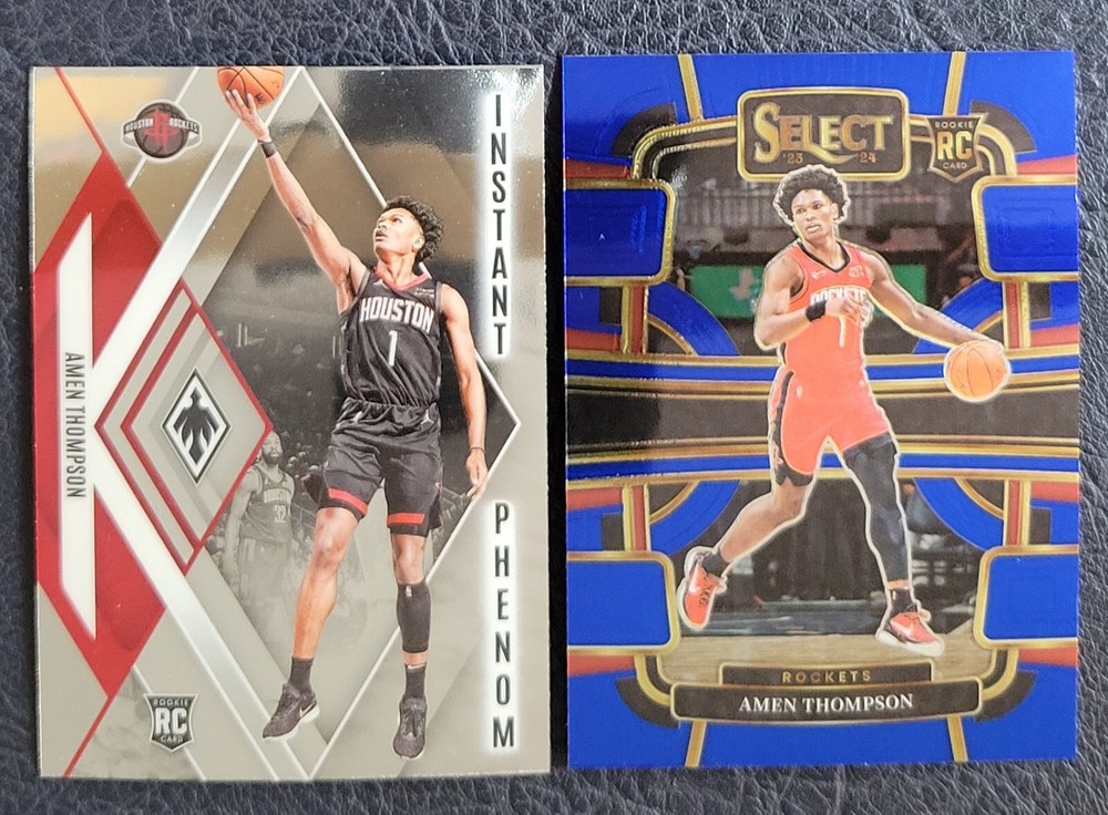 Amen Thompson 2023-24 Phoenix Rookie Impact & Select Concourse 96 Rocket Card