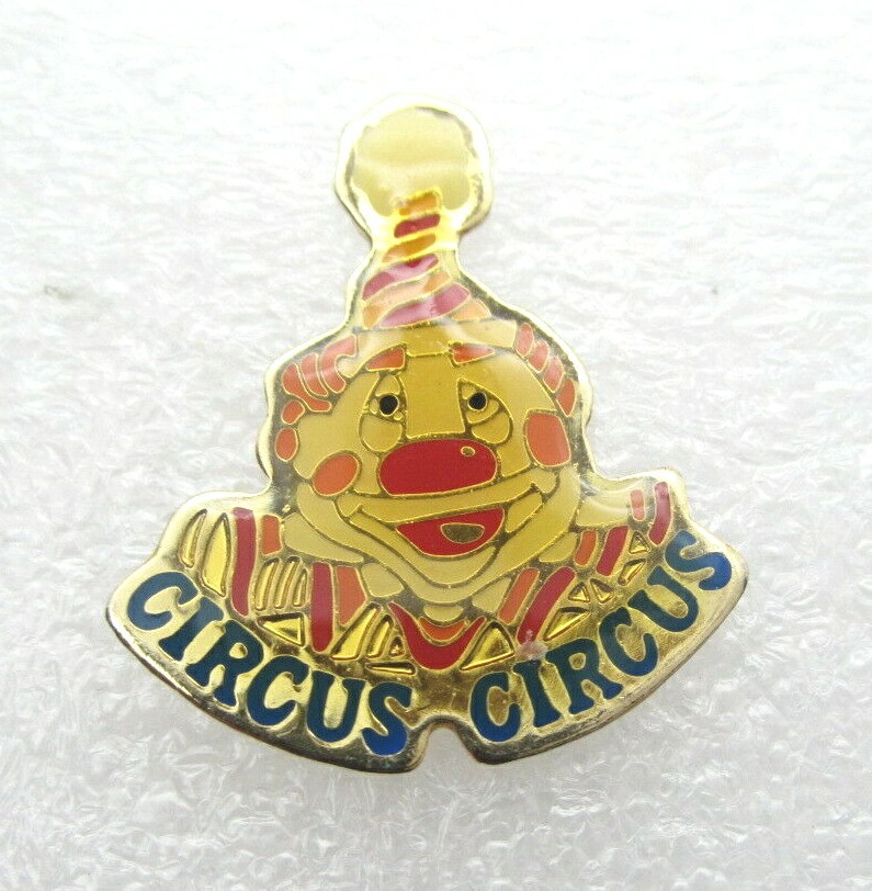Happy Clown Circus Circus Lapel Pin (B624)