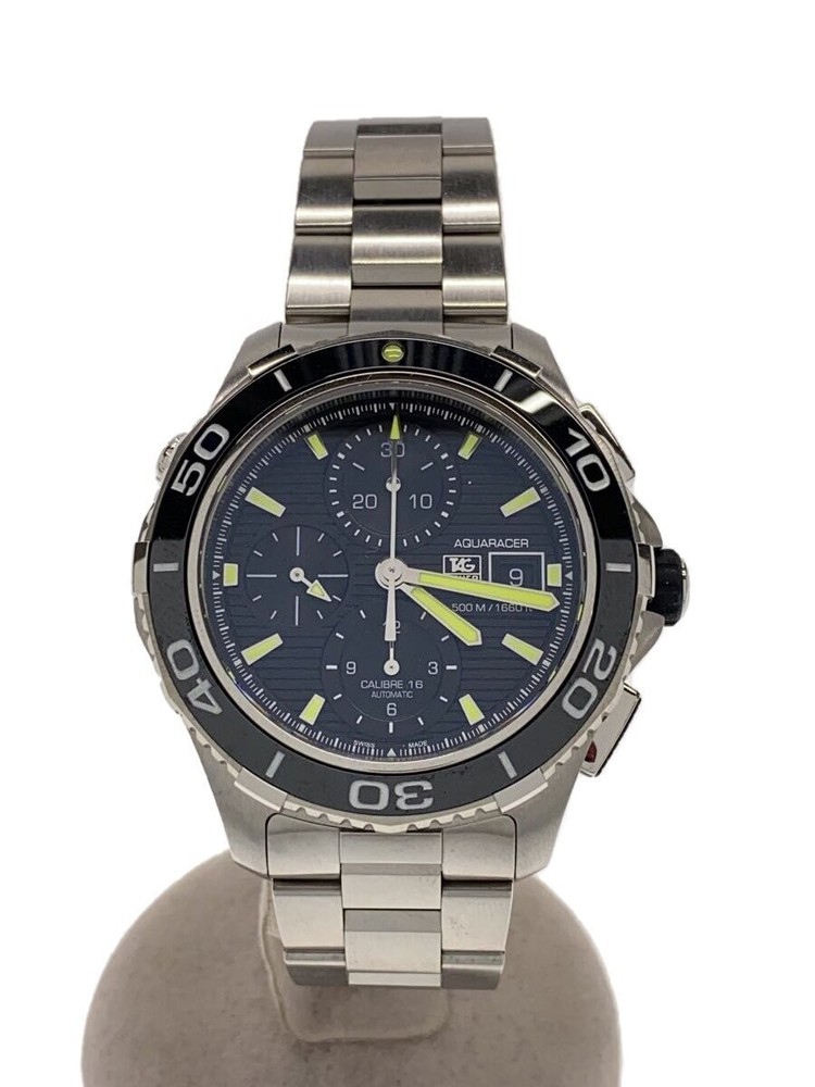 TAG Heuer Aquaracer Caliber 16 Automatic Black Silver Stainless Steel Watch 20241229