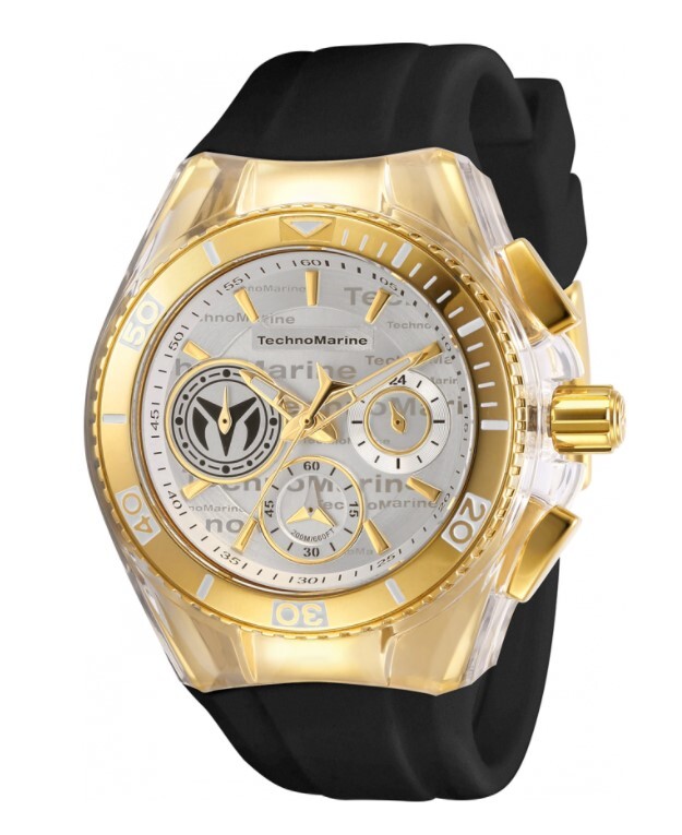 TechnoMarine Cruise California Women's 40mm Gold Chronograph Watch TM-118136