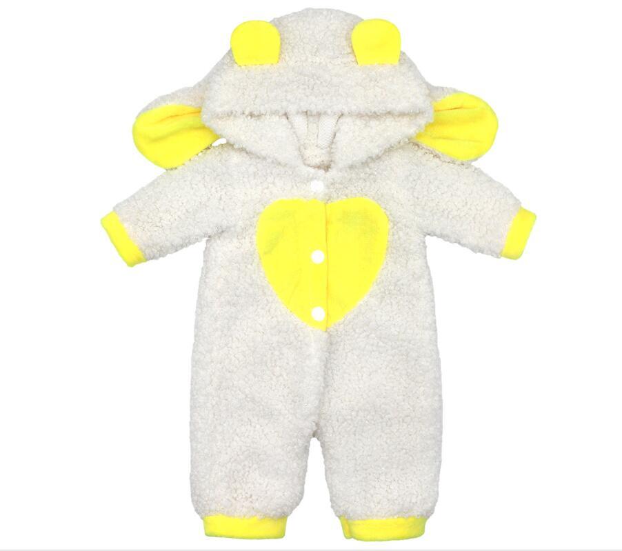 Sheep plush jumpsuit made for 18'' American girl doll pajamas clothes