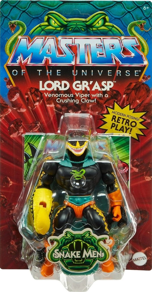 Lord Grasp MOTU Origins Figure by Mattel Masters of the Universe