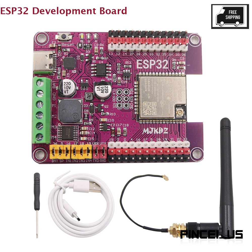 ESP32 Development Board IoT WiFi Bluetooth Module ESP-WROOM-32U 4M Flash-image
