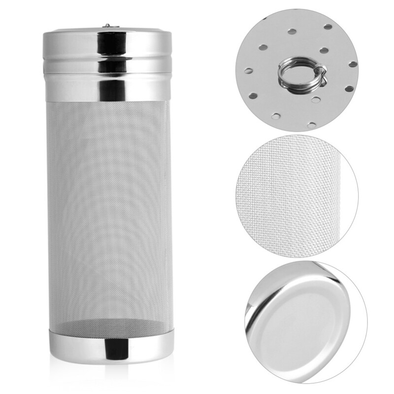Stainless Steel 300 Micron Ultra-Fine Brew Beer Hopper Filter Strainer