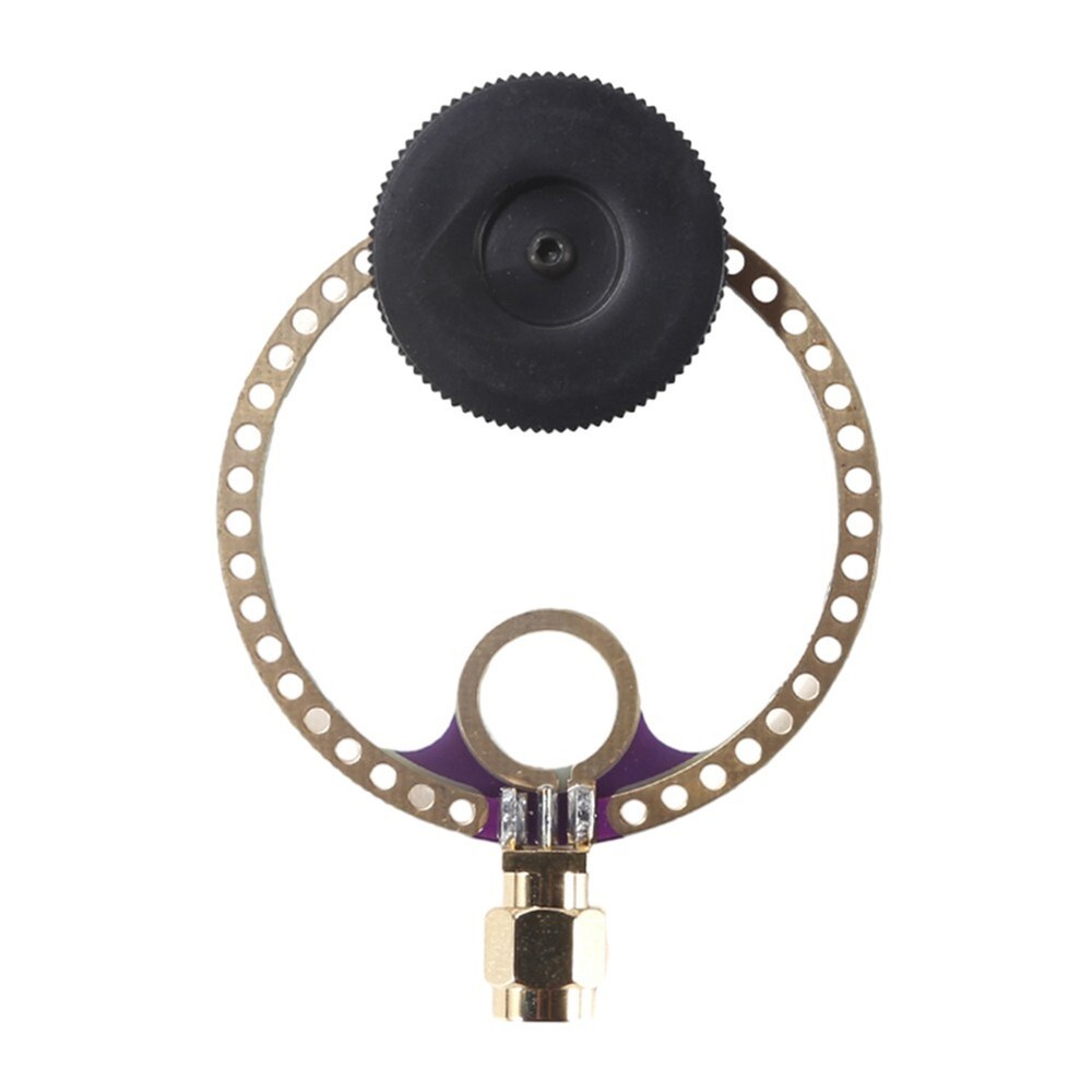 2-Pack Donut UV UHF + VHF FM 400M-470MHz 80M-15 Mini Loop Antenna