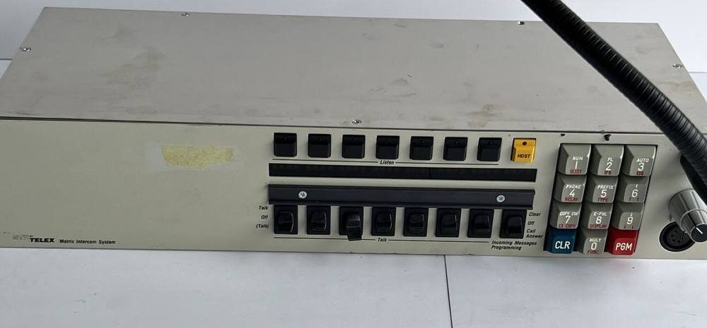 RTS Telex Matrix Intercom System IKP-950 Intercom Control Panel For Parts Only