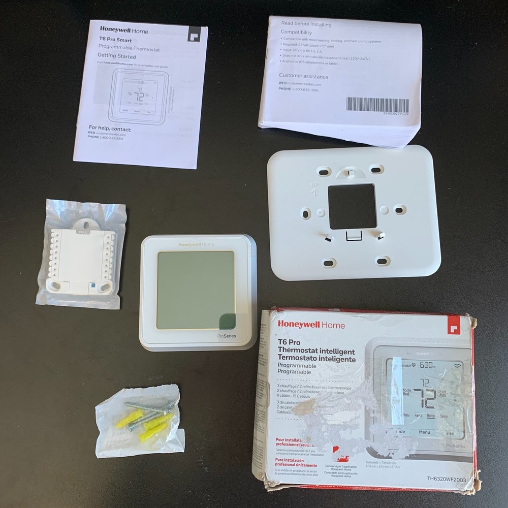 Honeywell T6 Pro Smart Programmable Thermostat (TH6320WF2003)
