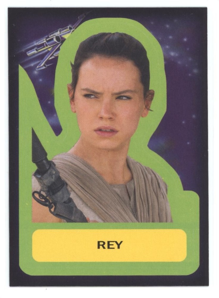 REY 2015 Topps Star Wars Journey to the Force Awakens Sticker #S-4 *QTY