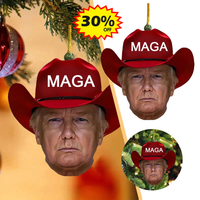 DonaldTrump Pendant Ornament Christmas Hanging Decoration Holiday Gift New%