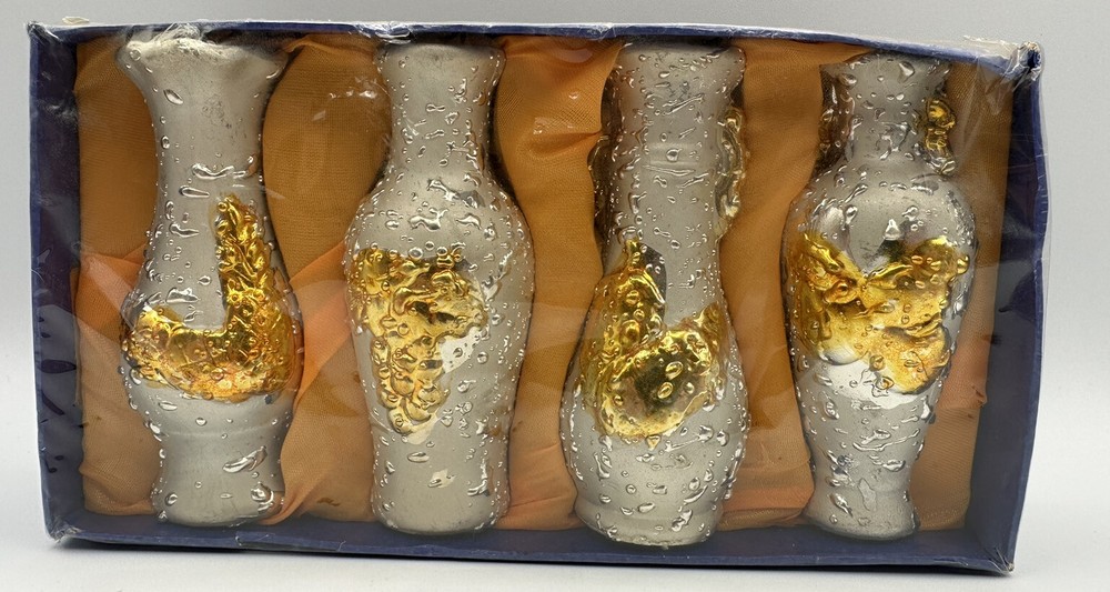 Four Little Decorative Vases (Brand Never Opened)