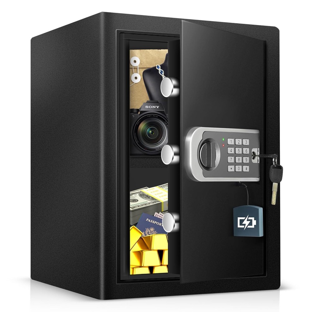 Fireproof Waterproof Digital Safe Box for Home Office Documents