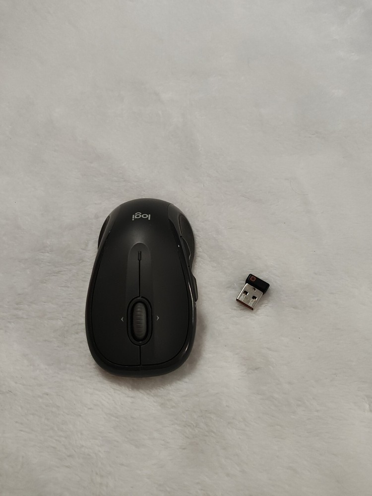 Logitech M510 Wireless Laser Mouse for PC/MAC  Black