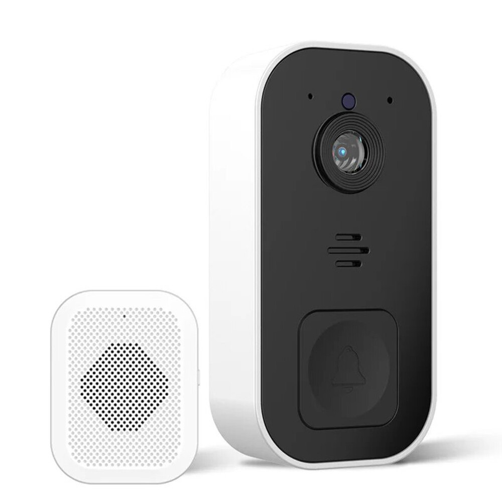 Smart Wireless Visual Doorbell with HD Night Vision for Home Security 6136-image