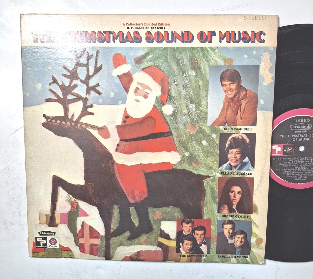 The Christmas Sound Of Music BF Goodrich Vinyl LP SL 6643