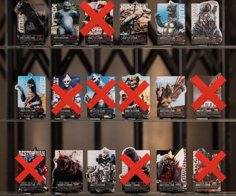 Ichibankuji Godzilla 70Th D Prize Acllect -Godzilla Vol.1- 10 Types F/S-M412 fro