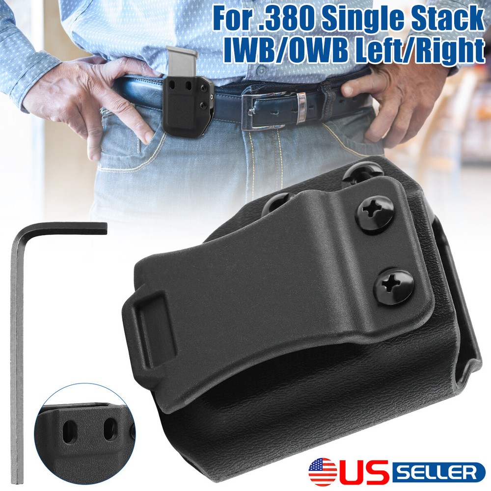 Universal Magazine Holster IWB/ OWB Mag Carrier For .380 single Stack Magazine