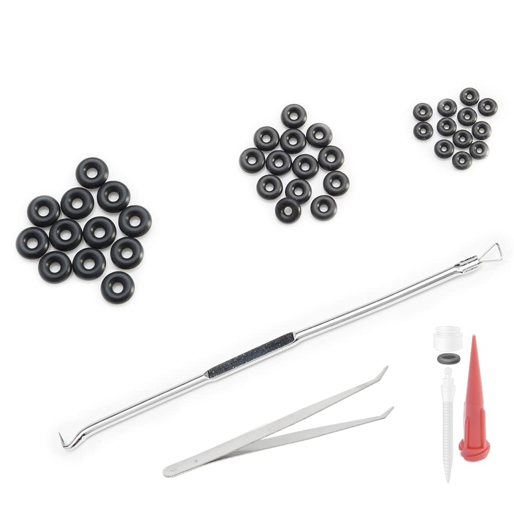 O-Ring, Buna-n, Tool Kit with 3 Convenient Sizes Replacement Mini Dental Implant
